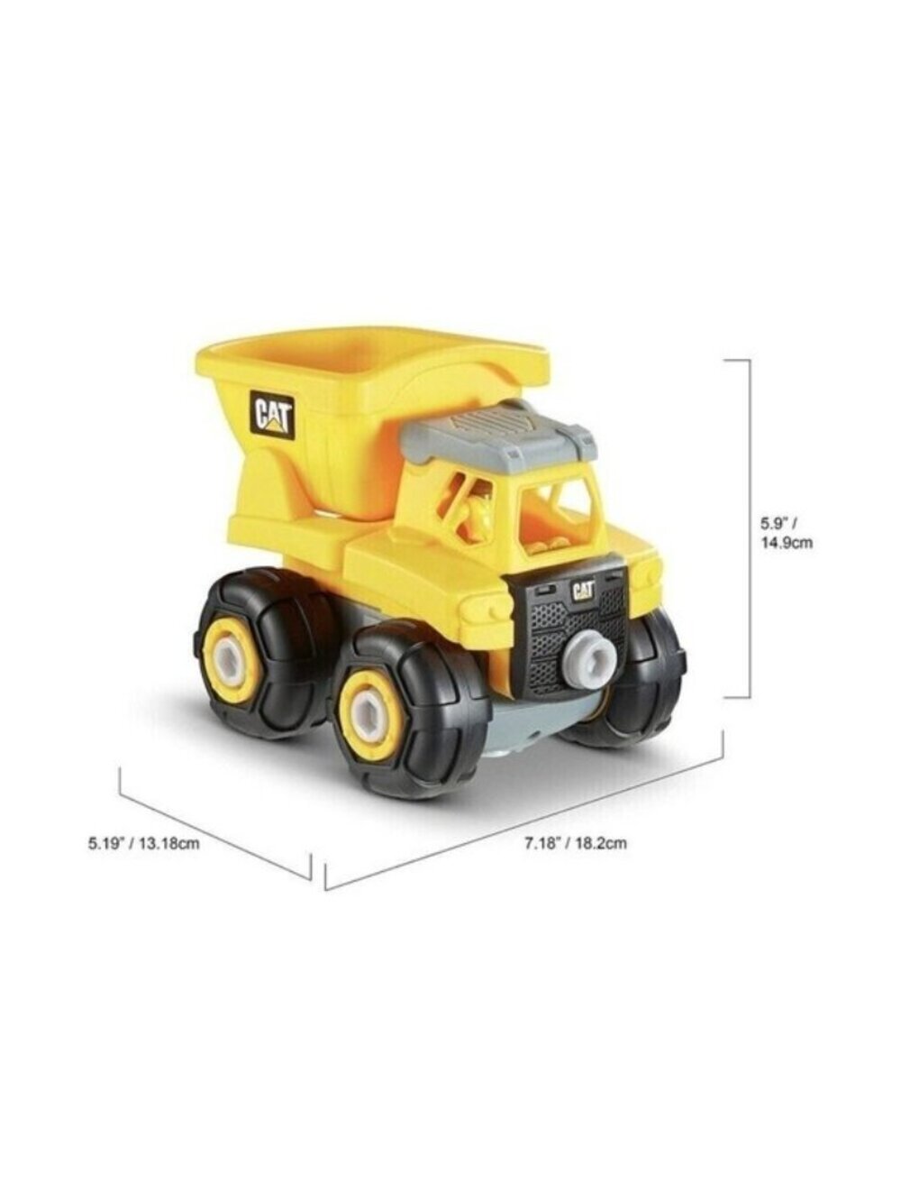 CAT Build Your Own Vehicle Junior Crew Dump Truck 80901 Toys kids gift holiday - Picture 5 of 13